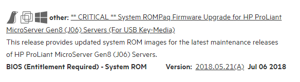 gen8 firmware update